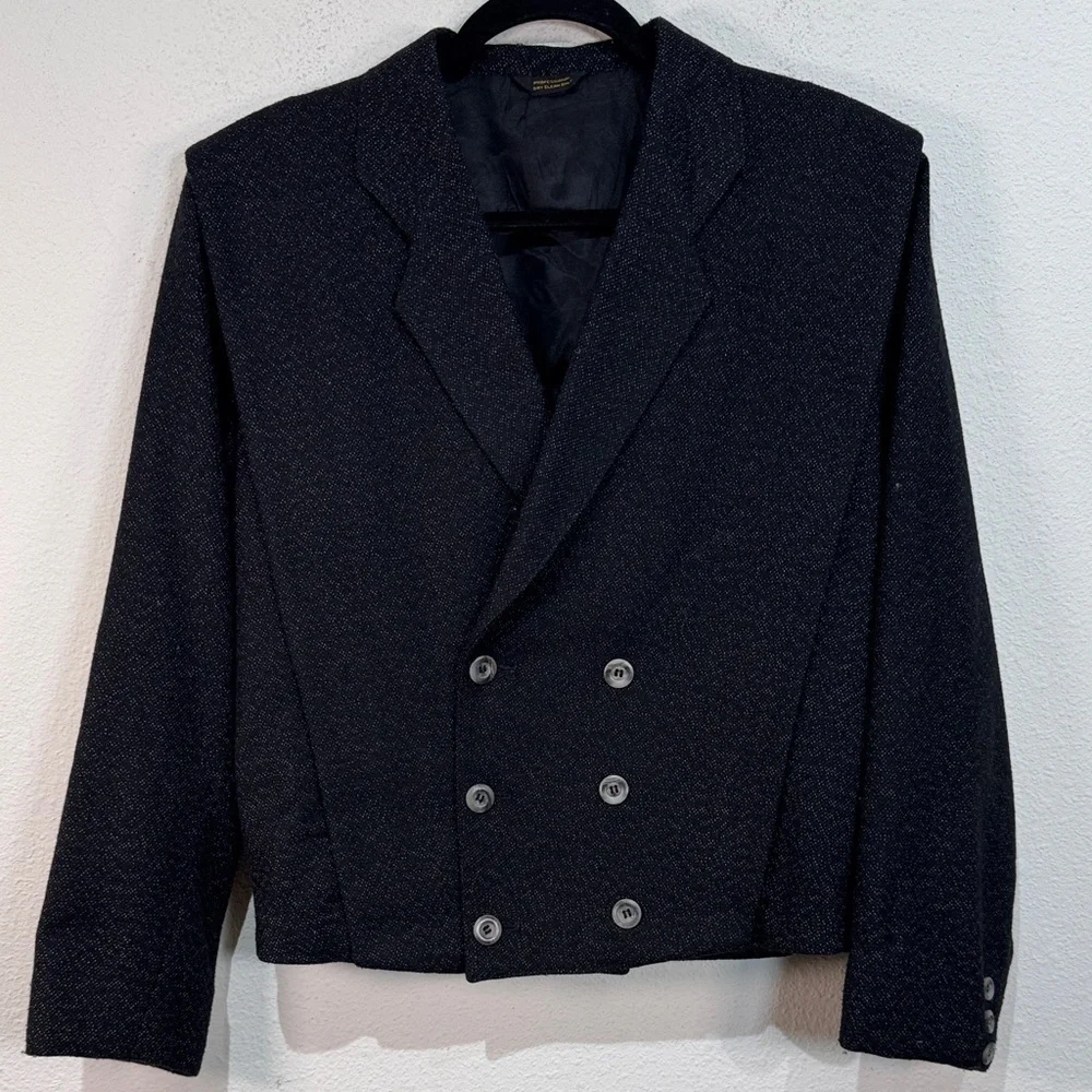 Cotler Double-Breasted tweed waist coat size 38